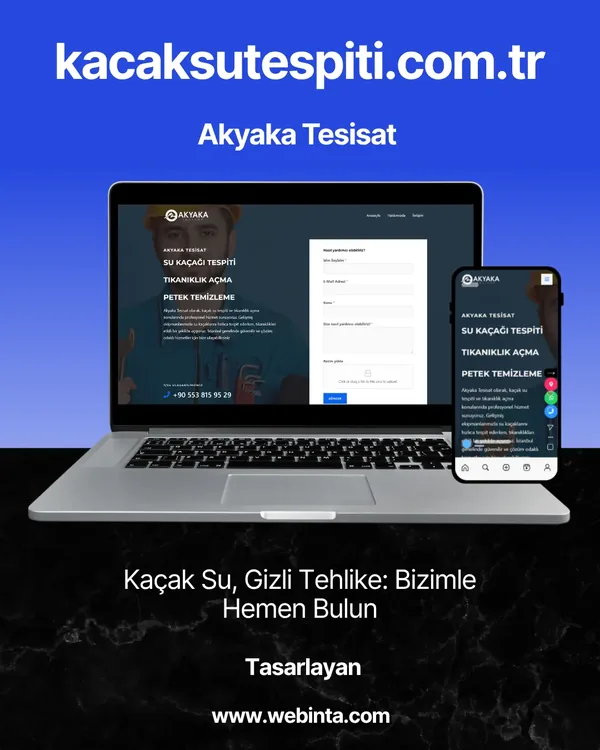 Akyaka Tesisat web sitesi