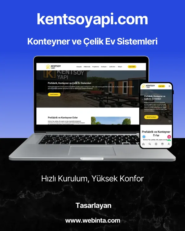 Kentsoy Yapı web sitesi