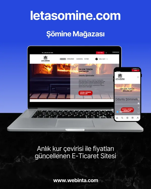 Leta Şömine web sitesi
