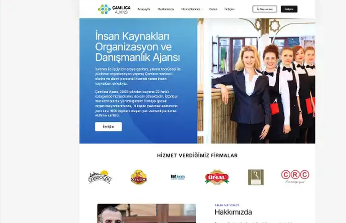 camlicaajans.com masaüstü görünüm