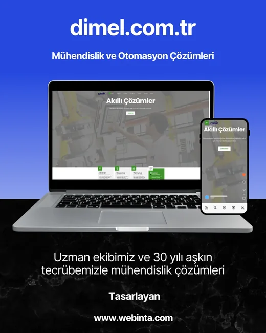 dimel.com.tr tanıtım görseli
