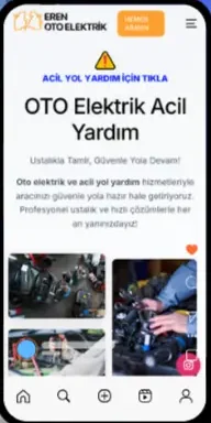 erenotoelektrik.com mobil görünüm