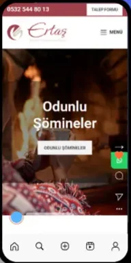 ertassomine.com mobil görünüm
