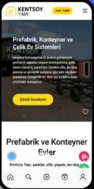 kentsoyapi.com mobil görünüm