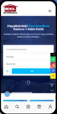 rylgayrimenkul.com mobil görünüm