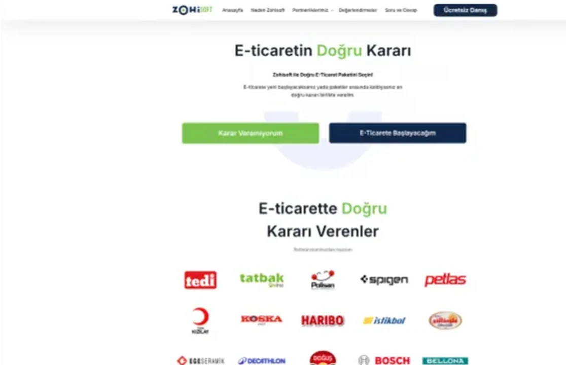 zohisoft.com masaüstü görünüm