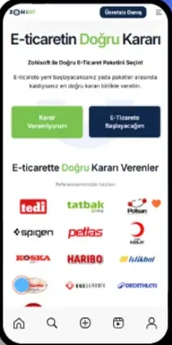zohisoft.com mobil görünüm